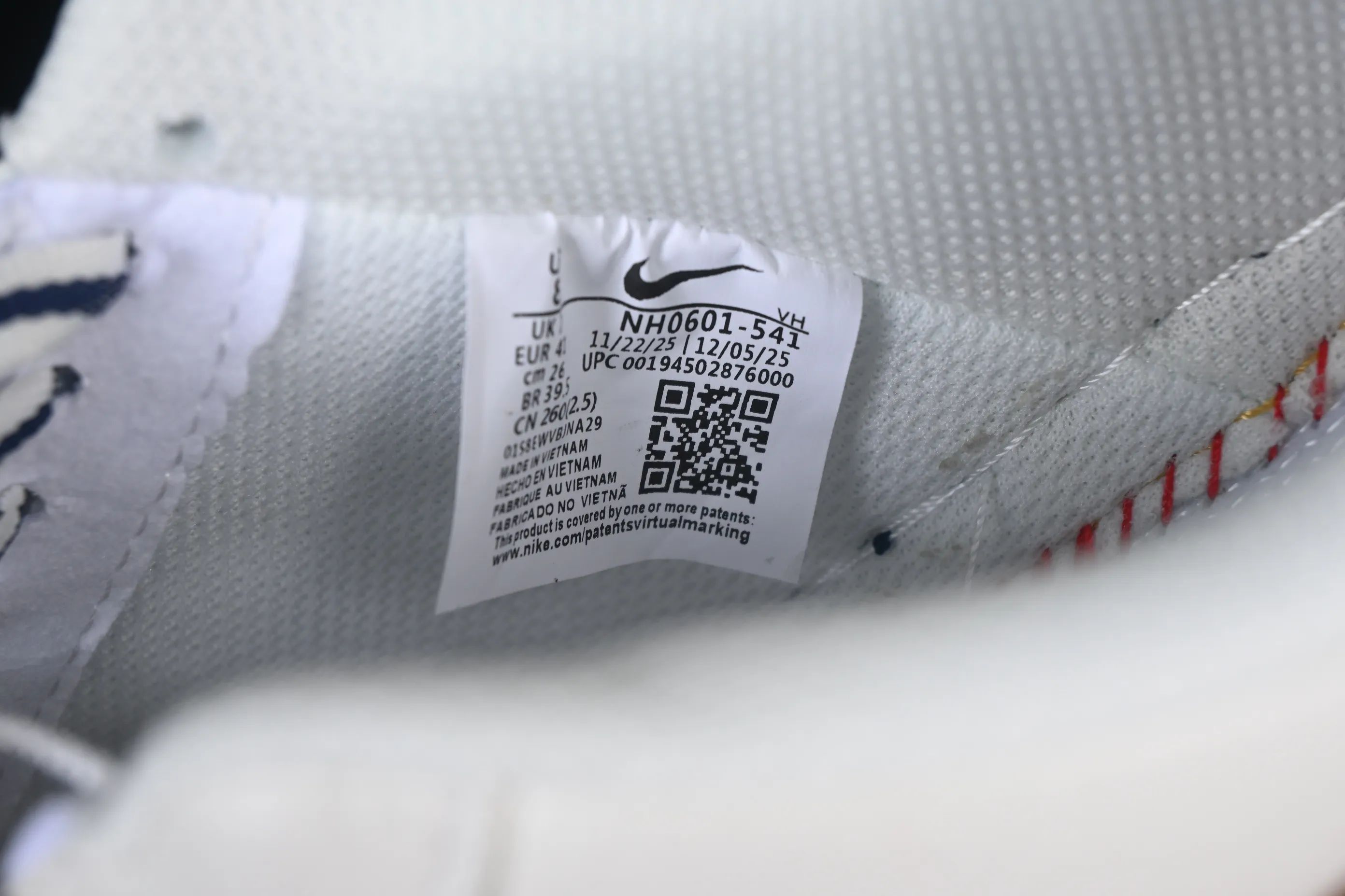 All categories Nk Air Force 1 Air Force series Nk Air Force 1 Low Air Force low-top Nike Air Force 1'07 Low Milky white brown red Air Force 1 low-top casual sneakers NH0601-541